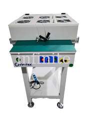 PLC Controle SMT Transportband ESD Rubber Aangepaste PCB-assemblageapparatuur na reflow-oven