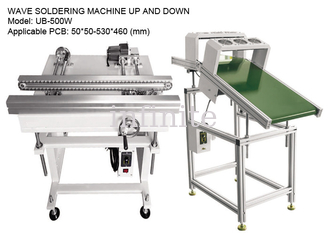 530*460mm Lopende bandtransportband 0.5M/min, de Nylon Solderende Machine van de Kettingsgolf
