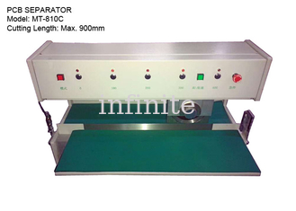 Instelbare snelheid PCB-separator 900 mm maximale snijlengte