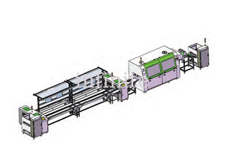 Automatische rotatie PCB SMT montagelijn armatuur bedradingsschema