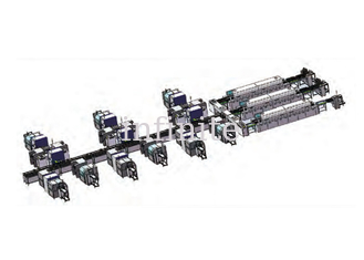 Multi-Wire SMT-assemblagelijn Drie Reflows Mesh Belt Reflow Oven Bedradingsschema