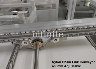 Verstelbare nylon kettingschakeltransporteur 1m 2m lengte 460 mm PCB