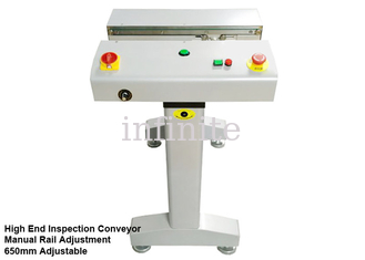 650 mm PCB-verbindingstransportband 20 M / min 0,5 m tot 0,6 M met handmatige aanpassing van de spoorbreedte