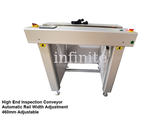 Hoogwaardige PCB-transportband 460 mm maximale PCB-breedte met automatische aanpassing van de railbreedte