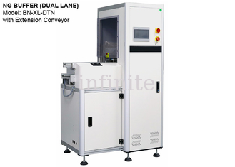 XL PCB-buffertransportband PLC-besturing, Dual Lane NG-buffer met verlengingstransportband
