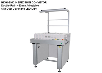 SMT PCB-inspectietransportband 460 mm Max PCB-breedte met LED-licht
