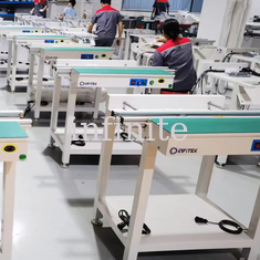 1.5 Meter Single Rail Normal Smt Pcb Conveyor 460mm Max Breedte gemotoriseerde spoorbreedte aanpassing