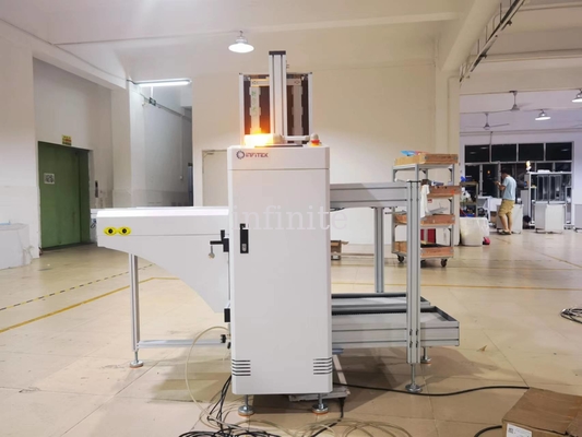 M-formaat Dual Rail SMT-lijnlader, 50 * 80 mm PCB-behandelingsapparatuur