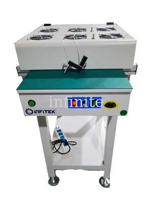 PLC Controle SMT Transportband ESD Rubber Aangepaste PCB-assemblageapparatuur na reflow-oven