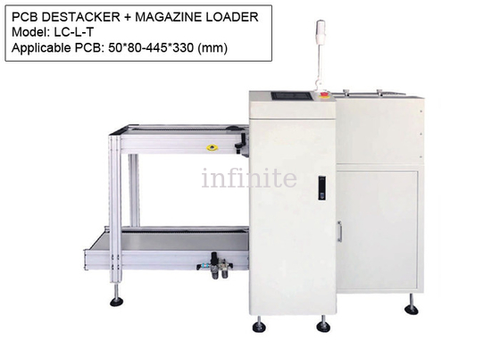 12 seconden kale bordlader 900 mm SMT PCB-lader voor twee doeleinden