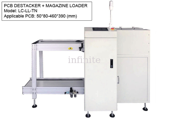 LL-formaat PCB-ontstapelaar Dual SMT PCB-lader voor 0,6 mm dikke PCB