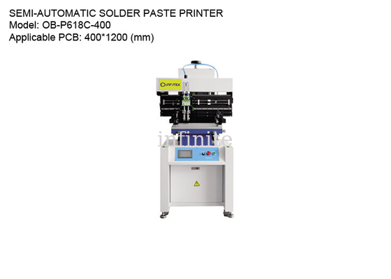 400*1200mm Automatische Soldeerpasta Printer Screen Printer 8000mm/Min