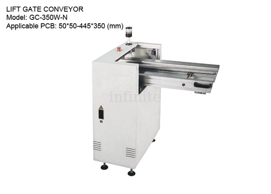 Max 100VA SMT-lijntransportband voor 50 * 50 - 445 * 350 mm-formaat PCB