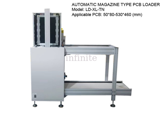 Automatische XL PCB SMT-tijdschriftlader voor 50 * 80 - 530 * 460 mm PCB-formaten