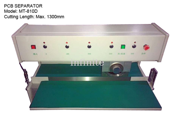 0.2 - 2.0mm PCB-Draaitransportband, Snijmachine 1300mm van de Kringsraad Maximum Lengte