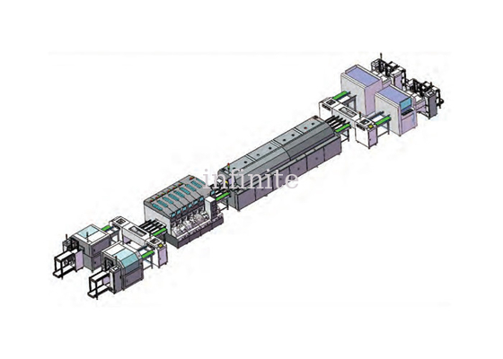 Dual-Track Infitek SMT-productielijn, bedradingsschema voor pick-and-place-machines