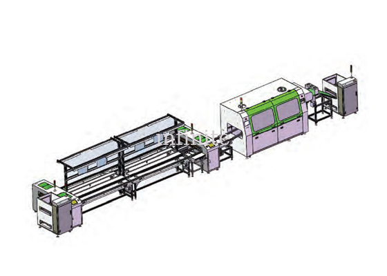 Automatische rotatie PCB SMT montagelijn armatuur bedradingsschema