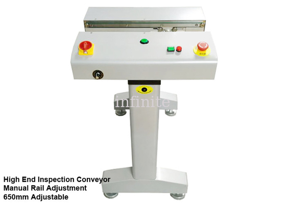 650 mm PCB-verbindingstransportband 20 M / min 0,5 m tot 0,6 M met handmatige aanpassing van de spoorbreedte