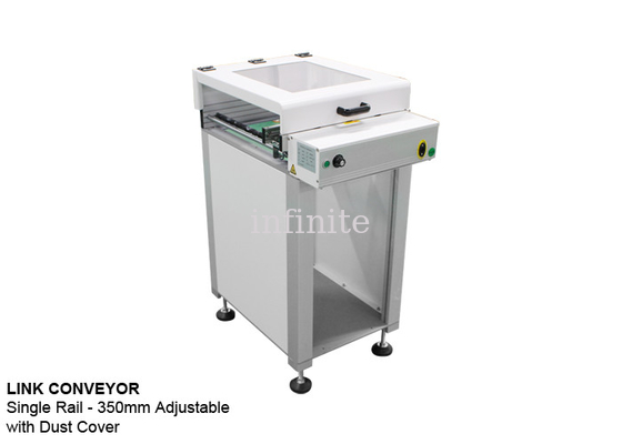 van de de Linktransportband van 110/220V SMT de Maximum 100VA PCB Behandelingstransportband met Stofkap