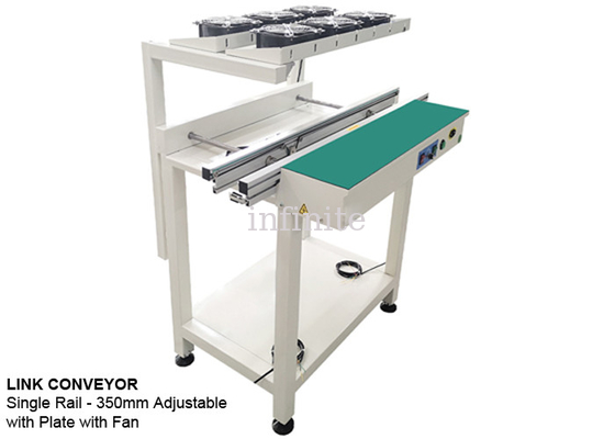 350 mm SMT-transportband 2 m 2,5 m lengte PCB SMT-machine met plaat