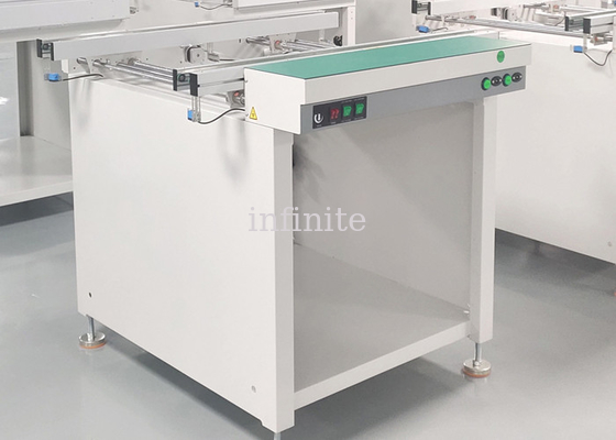 Dubbele spoorverbinding Pcb-beheerconveyor handmatige en automatische breedte aanpassing